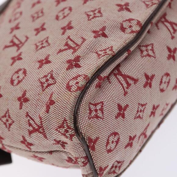 LOUIS VUITTON Monogram Mini Lucille PM Hand Bag Red M92678 - Picture 8 of 16